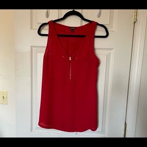 Express Red Top, size L/G Juniors